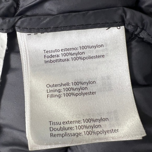 SAVE THE DUCK Alexander Puffer Jacket Mens M Ultra Light Down Alternative  Gray - Picture 7 of 9